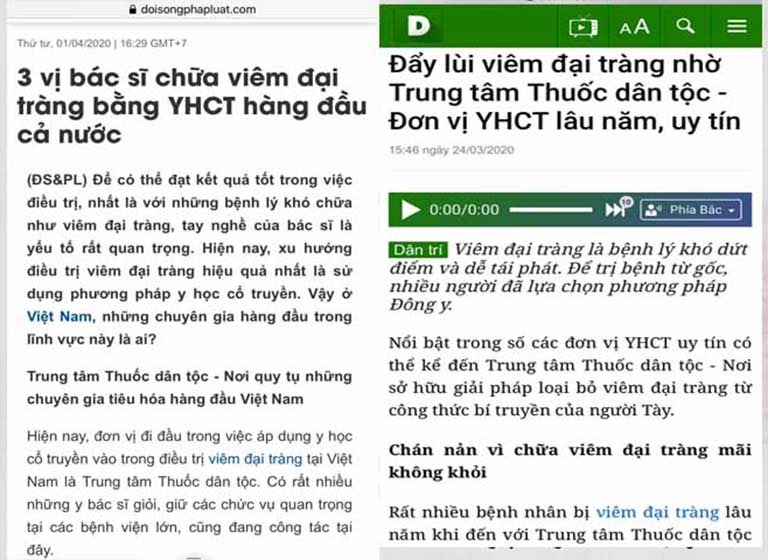 Tiêu thực Phục tràng hoàn là giải pháp chữa viêm đại tràng được đưa tin rất nhiều trên báo chí, truyền thông