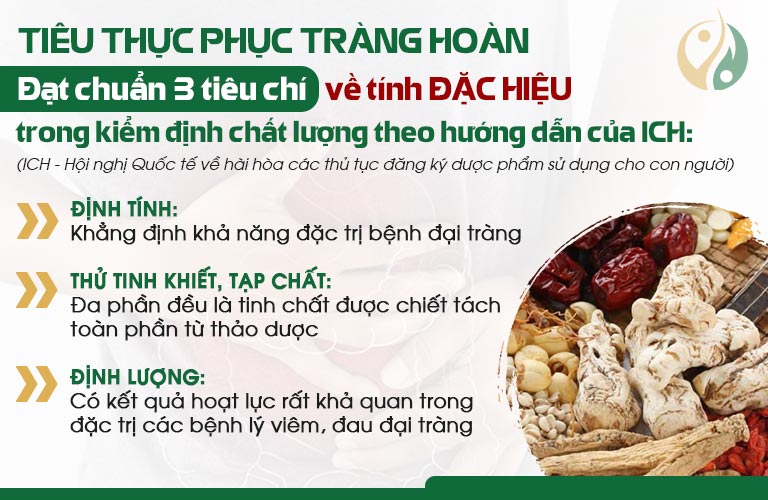 Tiêu chí đáng giá tính đặc hiệu của bài thuốc