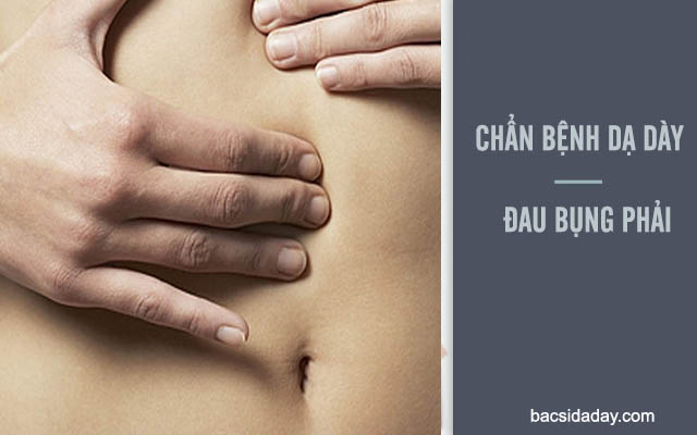 đau dạ dày ở vị trí nào