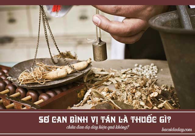 bài thuốc sơ can bình vị tán