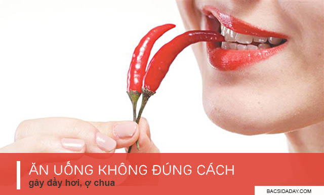 đầy hơi ợ chua là bệnh gì