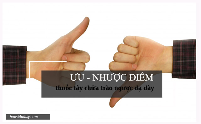 trị đau dạ dày bằng thuốc tây