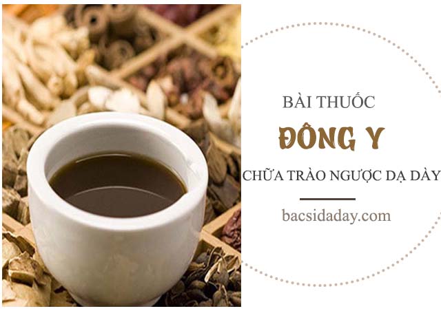 thuốc đông y chữa trào ngược dạ dày