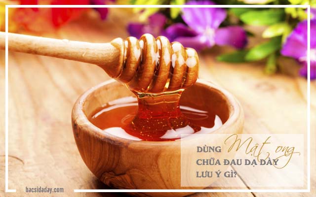 mật ong chữa đau dạ dày