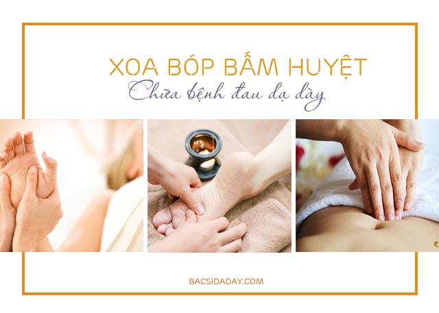  xoa bóp chữa đau dạ dày