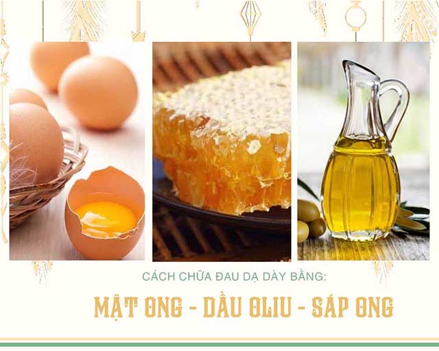 dầu ôliu chữa đau dạ dày