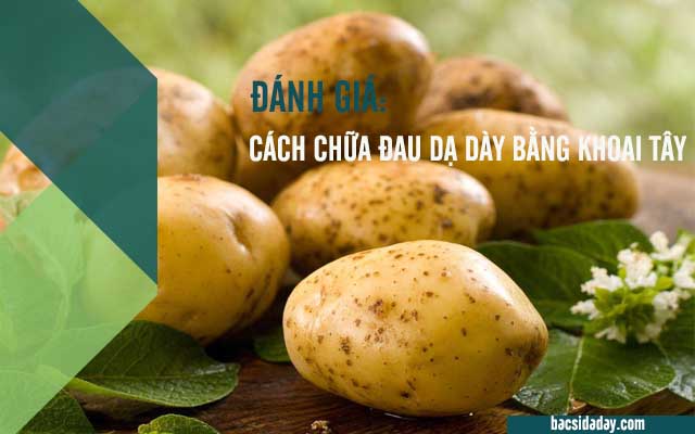 khoai tây trị bệnh đau dạ dày 