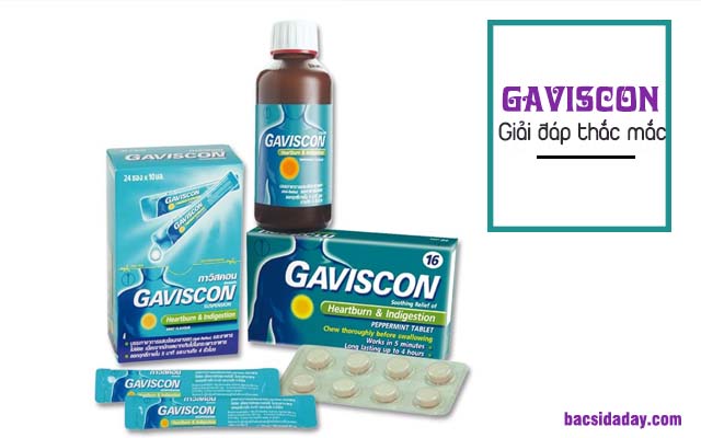 Thuốc Gaviscon giá bao nhiêu