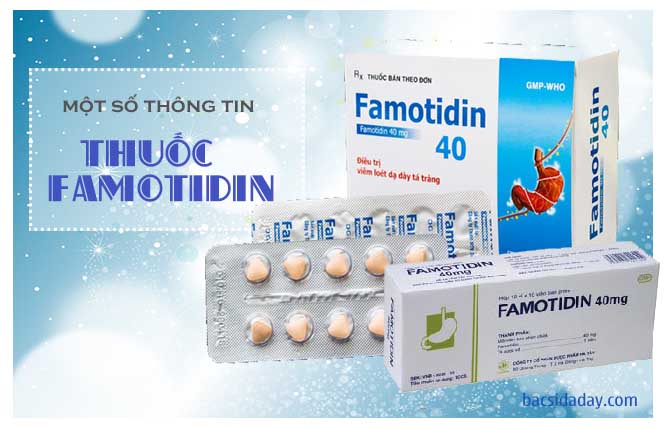 thuốc chống viêm loét dạ dày Famotidin