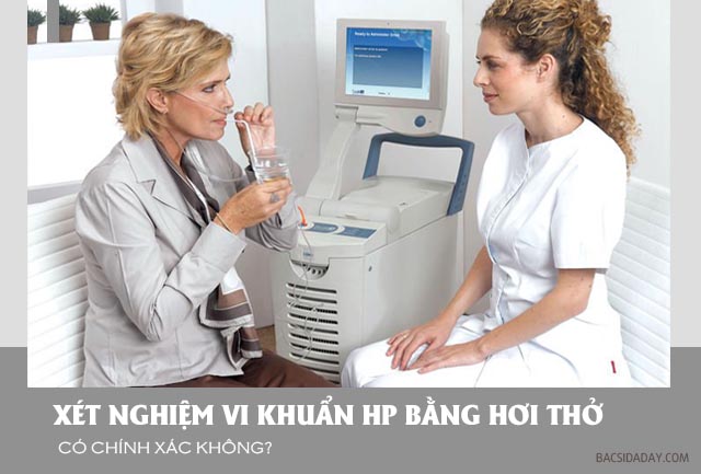 Xét nghiệm vi khuẩn Hp bằng hơi thở