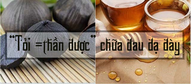 tỏi trị bệnh đau dạ dày