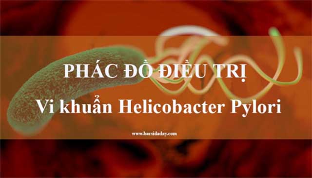 Phác đồ điều trị vi khuẩn Hp