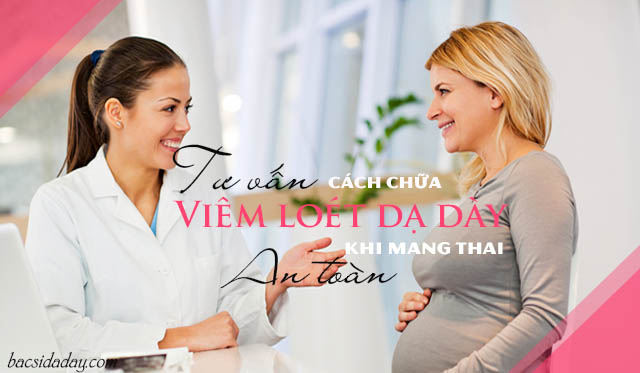 bị viêm loét dạ dày khi mang thai