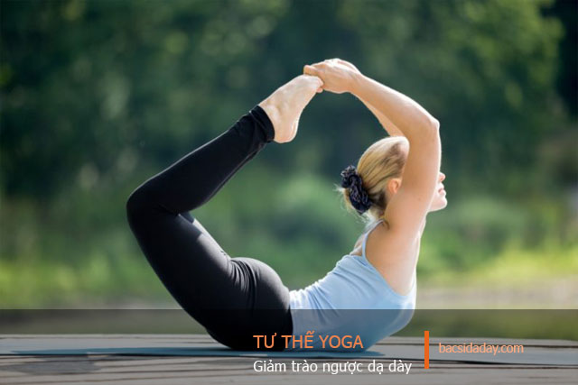 tập yoga trị trào ngược dạ dày