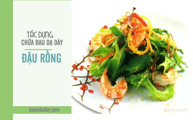 chữa đau dạ dày với đậu rồng