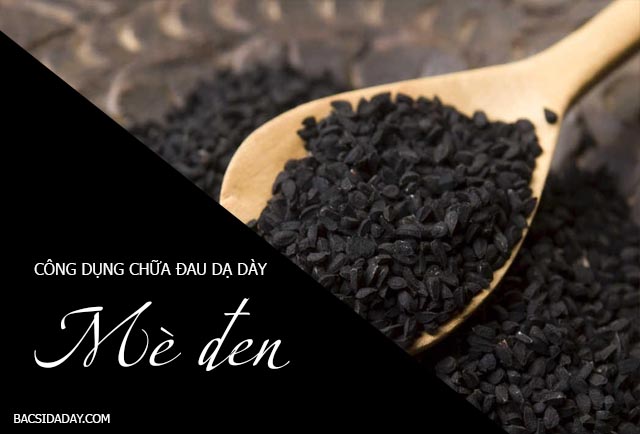 Mè đen chữa đau dạ dày