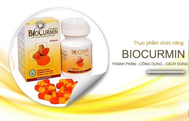 thực phẩm chức năng Biocurmin
