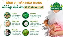 Một số thảo dược nổi bật trong bài thuốc Bình vị Thần Hiệu Tháng