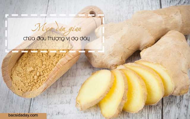 mẹo chữa đau thượng vị dạ dày