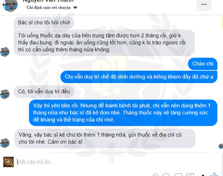 Bệnh nhân dạ dày chia sẻ bệnh tình cải thiện hiệu quả khi điều trị bằng Bình Vị Thần Hiệu Thang