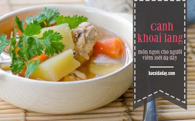 viêm loét dạ dày ăn khoai lang có được không