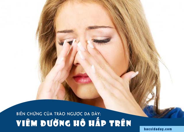 biến chứng của trào ngược dạ dày