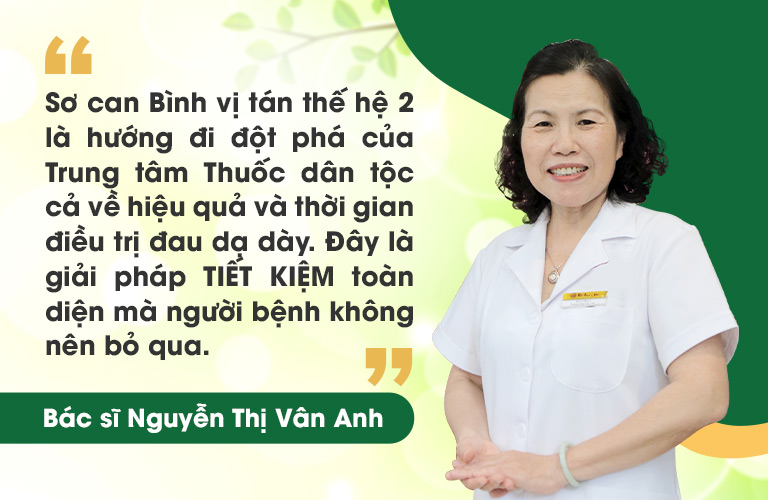 BS Vân Anh chia sẻ