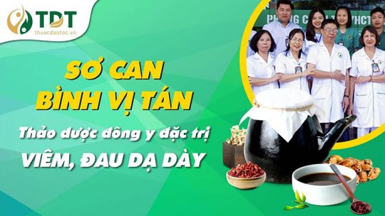 Sơ can Bình vị tán - Bài thuốc chữa HP từ thảo dược Đông y