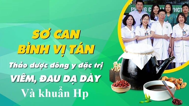 Sơ can Bình vị tán - Bài thuốc chữa HP từ thảo dược Đông y