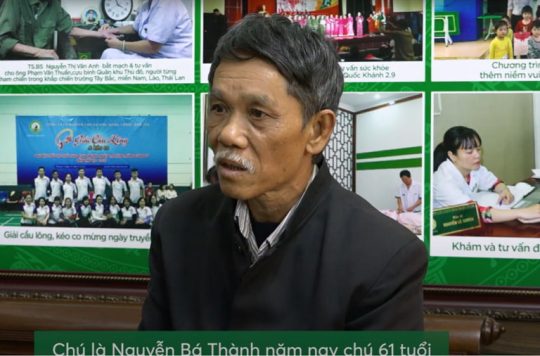 Hình ảnh chú Nguyễn Bá Thành